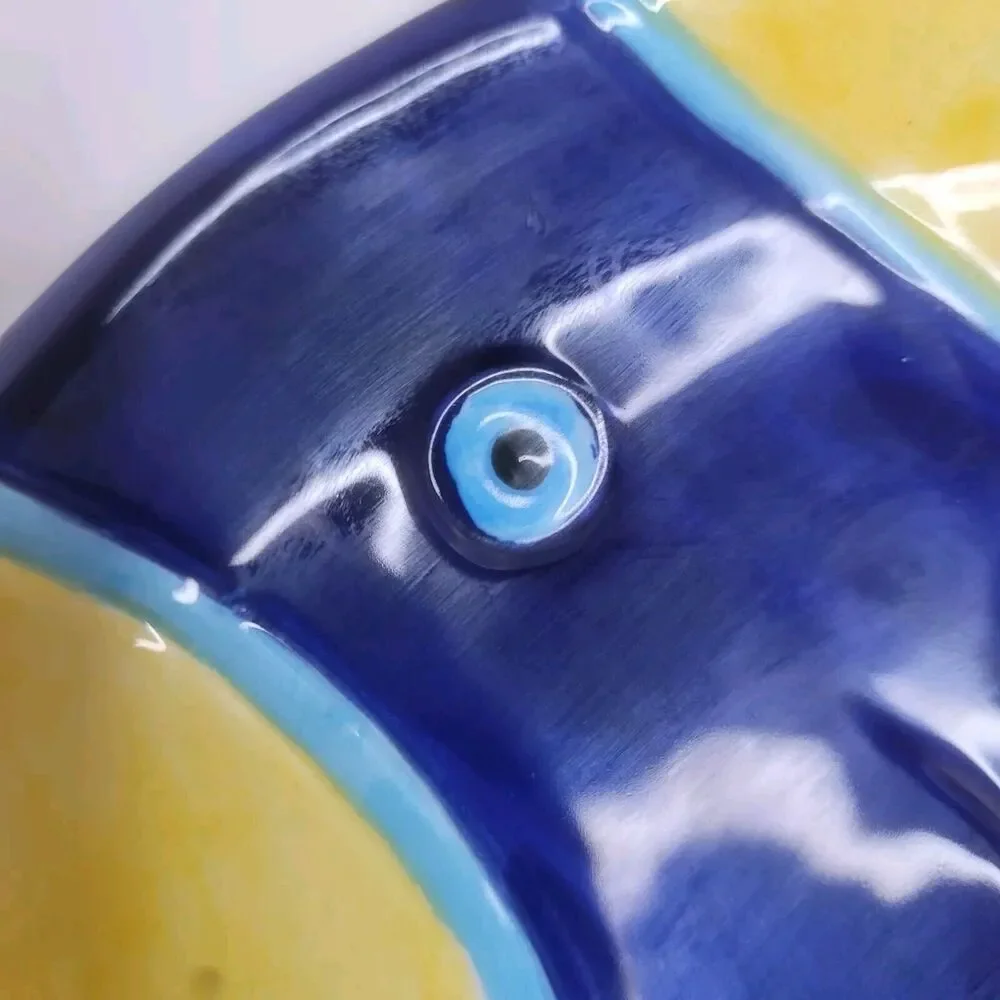 Style Eyes By Baum Bros Tropical Fish Collection Ceramic Dish